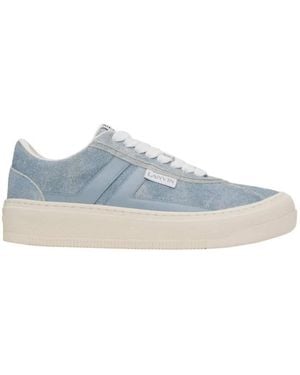 Lanvin Cash Low-Top Trainers, Brand Size 35 Us - Blue