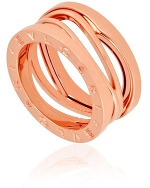 BVLGARI B.Zero1 18K 3-Band Ring, Brand - Orange