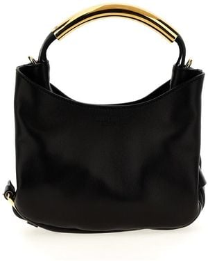Moschino Handle Me Bag Small Handbag - Black