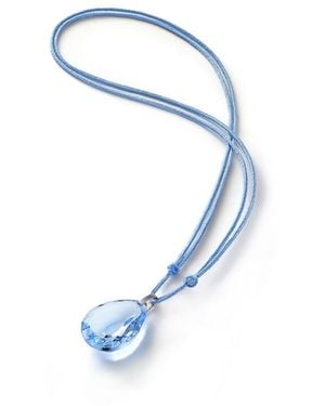 Baccarat Pendant Pear Light Crystal - Blue