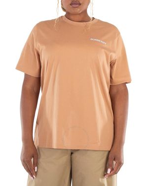 Burberry Margot Tb Embroidered T-Shirt - Natural