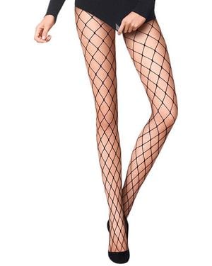 Wolford Ladies Kaylee Tights - White