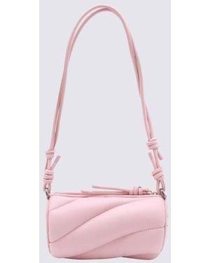 Fiorucci Leather Shoulder Bag - Pink