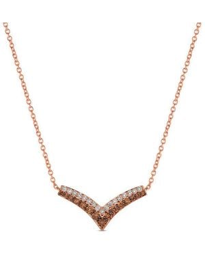 Le Vian Ladies' Chocolate Diamonds Fashion Necklace - Metallic