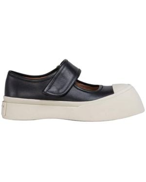 Marni Pablo Mary Jane Trainers - Black