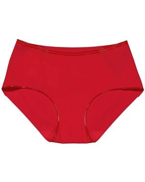 Wolford Ladies Lipstick Stretchy Swim Line Swimpanty - Red