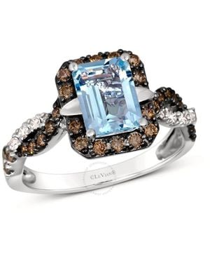Le Vian Ladies Sea Aquamarine Rings Set - Blue