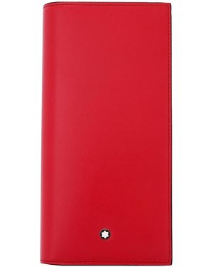 Montblanc Meisterstuck Long Wallet 15Cc - Red