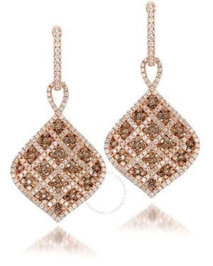 Le Vian Ladies Chocolate Diamonds Fashion Earrings - Metallic
