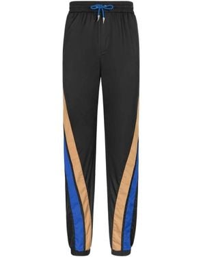 Roberto Cavalli Stripe Detail Sporty Track Pants - Gray