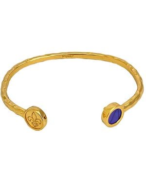 Les Nereides Stone And Lily Flower - Metallic