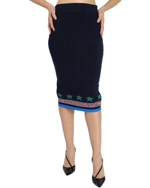 J.won J-Won Tube Skirt - Blue