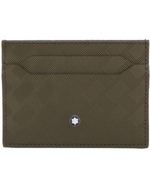 Montblanc Extreme Leather 5Cc Card Holder - Green