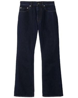 Burberry Classic Denim Flare Jeans, Waist - Blue