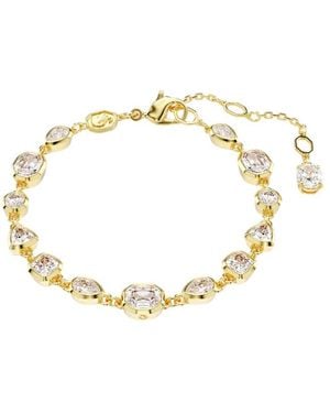 Swarovski Mixed Cuts Imber Tennis Bracelet, Size Medium - Metallic