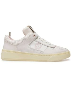 Bally Riweira Low-Top Leather Trainers - White