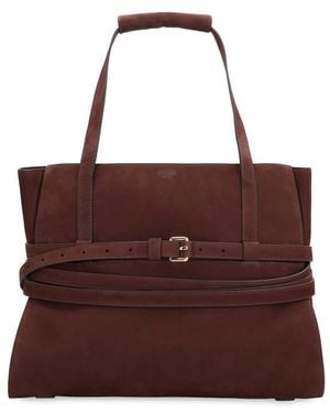 Moschino Tie Me Medium Bag - Brown