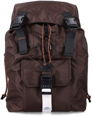 A.P.C. Trek Technical Backpack - Grey