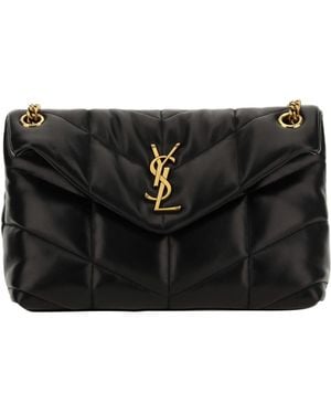 Saint Laurent Lou Lou Shoulder Bag - Black