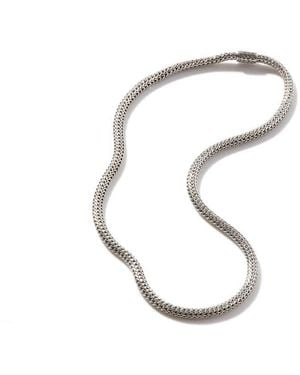 John Hardy Classic Chain 5mm 18" Necklace - White