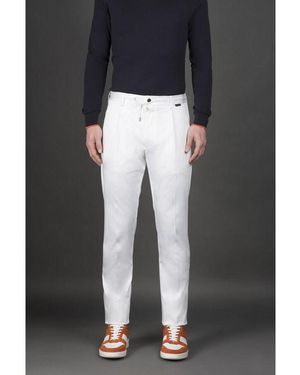 Moorer Tailored Drawstring Pants - Black