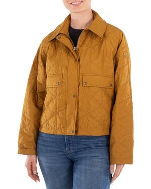 Save The Duck Maggie Quilted Jacket, Brand Size 4 - Orange