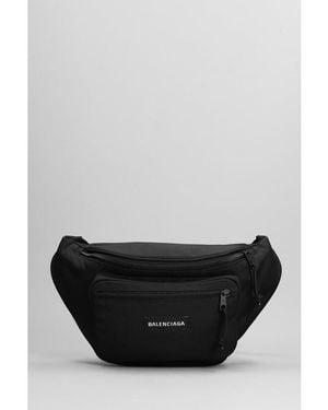 Balenciaga Explorer Waist Bag - Black
