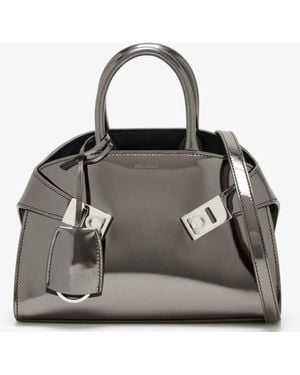 Ferragamo Hug Xs Compact Hug Bag - Black