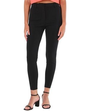 Burberry Ladies Stretch Jersey Jodhpurs, Brand Size 6 (Us - Black