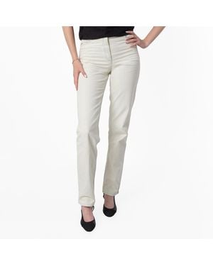 Bally Bleached Denim High-Waist Jeans, Brand Size 38 Us - Gray