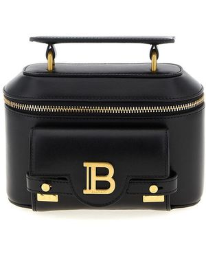 Balmain B-Buzz Vanity Handbag - Black