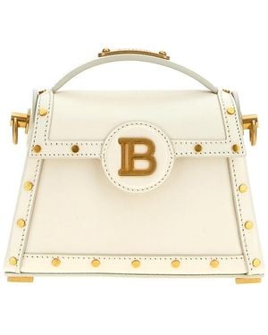 Balmain B-Buzz Dinasty Small Handbag - Natural