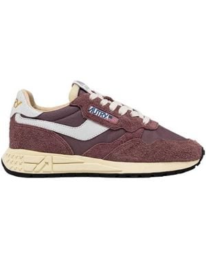 Autry Reelwind Low-Top Trainers, Brand Size 35 Us - Purple