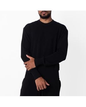 Burberry Lightweight Wool Jumper - Black