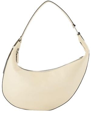 Marni Calfskin Leather Shoulder Bag - Natural