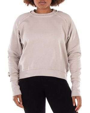 The Good Tee Sustainable Cozy Crewneck Sweatshirt - Gray