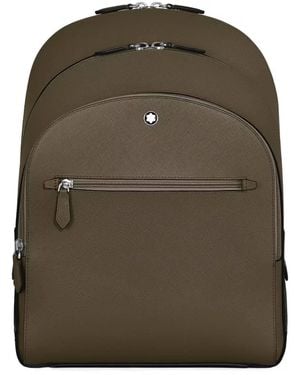Montblanc Medium Backpack With 3 Compartments - Green
