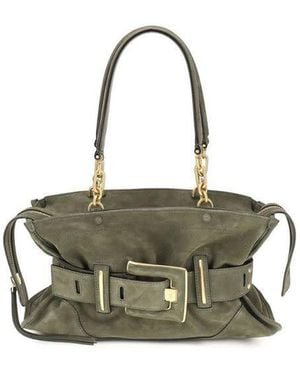 Balmain Anthem Shoulder Bag - Grey
