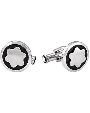 Montblanc Round Star Cufflinks - Metallic