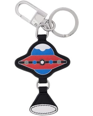 Montblanc Meisterstuck Soft Grain Key Fob - Blue