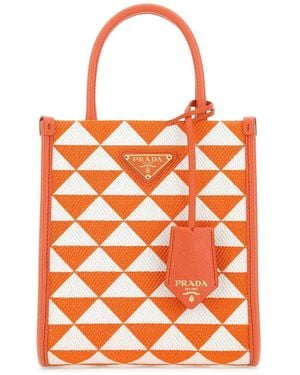 Orange Prada Bags for Women | Lyst