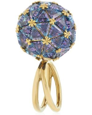 Swarovski Curiosa Ladies Cocktail Ring - Blue