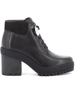 Hogan H475 Heeled Ankle Boots - Black
