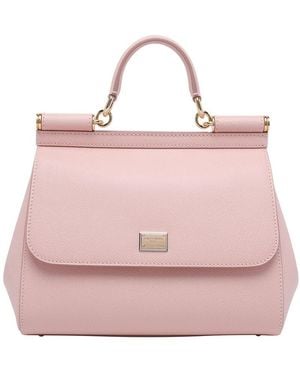 Dolce & Gabbana Dolce & Gabbana Large Sicly Handbag - Pink