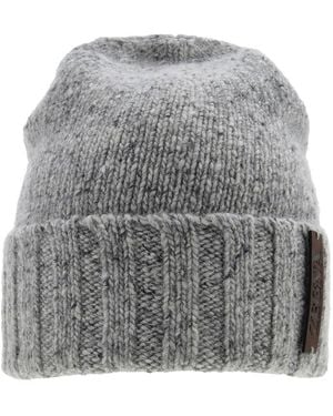 ZEGNA Ermenegildo Oasi Cashmere Beanie - Gray