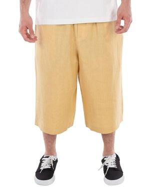 KENZO Drawstring Waistband Shorts - Natural