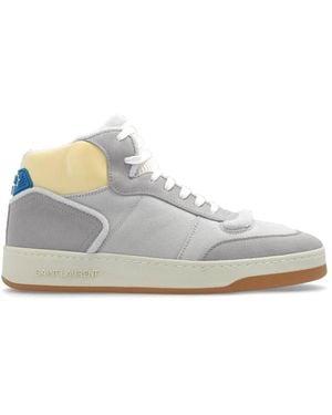 Saint Laurent High-Top Sneakers, Brand Size 45 Us - White