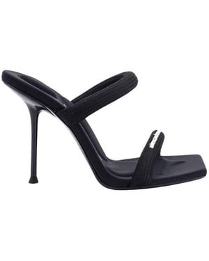 T By Alexander Wang Julie 105 Tubular Slide Sandals, Brand Size 36 Us - Blue