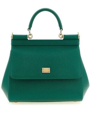 Dolce & Gabbana Dolce & Gabbana Sicily Top Handle Bag - Green
