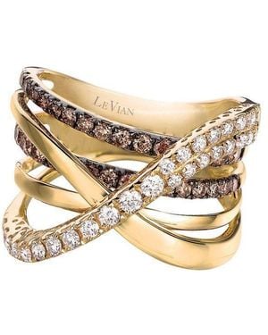 Le Vian Ladies Vanilla Diamond Rings Set - Metallic
